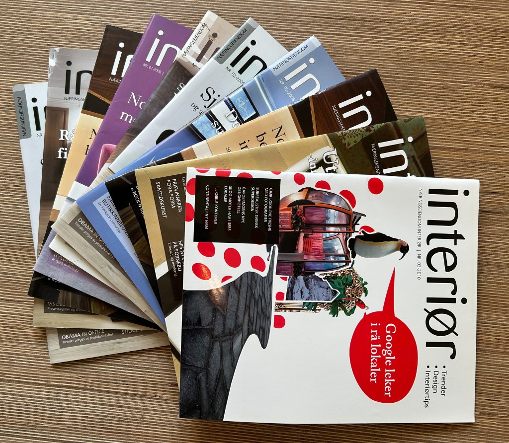 Åse P. Thirud var i flere år journalist for magasinet Næringseiendom Interiør.